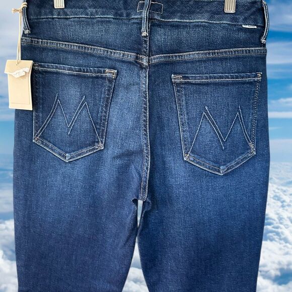 MOTHER Size 32 High Waisted Looker Ankle Jeans These Boots Are Made For Walking - Picture 9 of 11